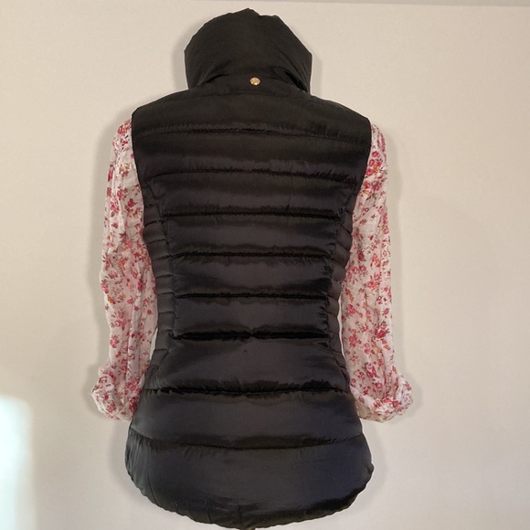 Lilly Pulitzer packable down vest small black - Picture 2 of 16